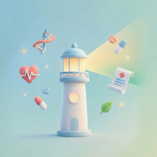 灯塔健康 App 图标